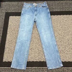 Wrangler x Staud Straight Leg Jeans Sz 30 Western Cowgirl Festival Outdoor